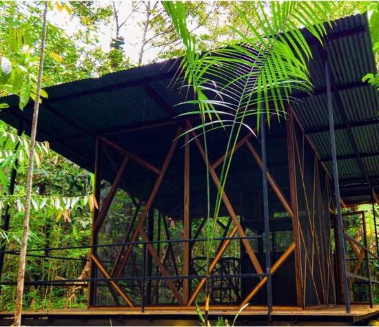 Cabaña privada en medio de la selva