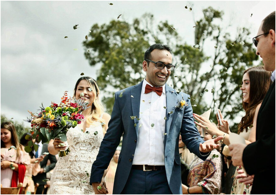 La boda de Sara y Aman: ¡una historia única en la que el amor unió dos culturas!