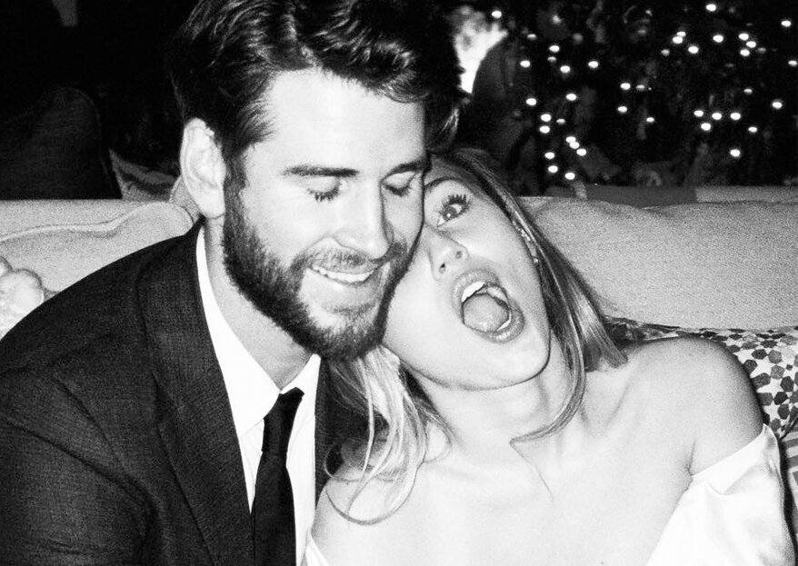 Miley Cyrus comparte nuevas imágenes de su boda com Liam Hemsworth