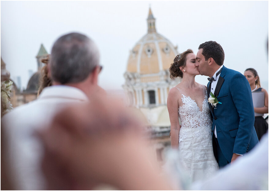 Aquí están los 9 motivos que te convencerán de casarte en Cartagena
