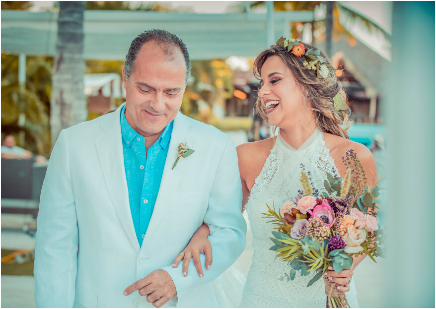 5 maneras de decirle a tu papá el día de tu boda, cuánto lo quieres
