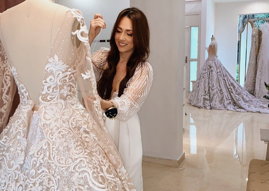 El atelier de vestidos de novia de ensueño de la diseñadora Erika Quizena