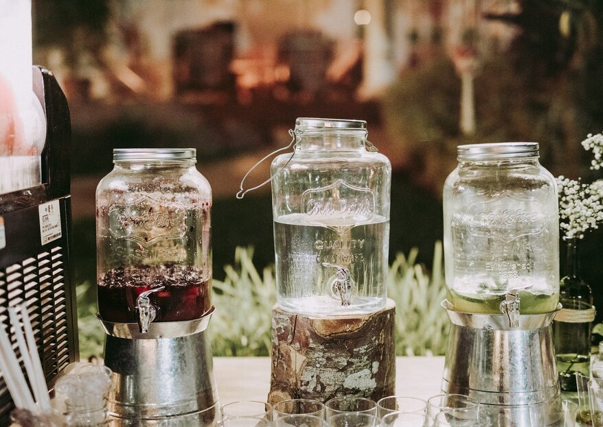 6 ideas de bebidas sin alcohol para tu boda. ¡Consiente a todos tus invitados!