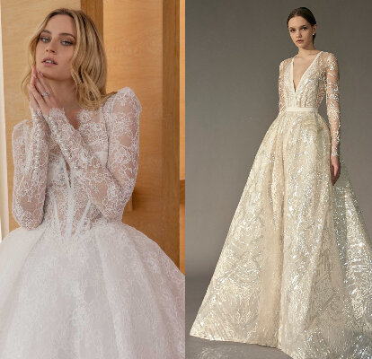130 vestidos de novia con encaje: diseños elegantes y sutiles
