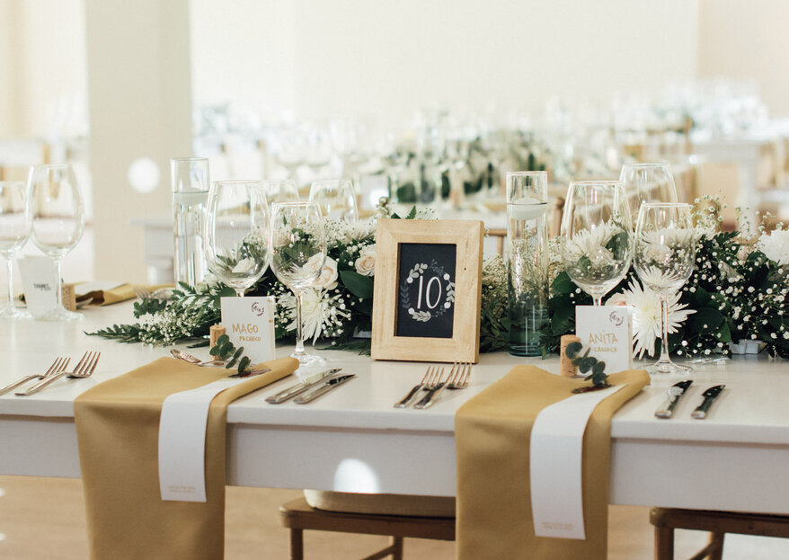 Cómo tener una boda minimalista: 5 elementos y ¡lo conseguirás!