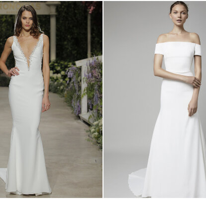 60 vestidos de novia para mujeres bajitas luce estilizada con estos  diseños