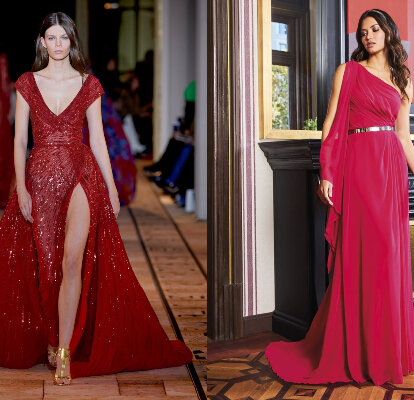 100 vestidos rojos de fiesta: luce el color 'impacto'